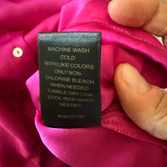 House of Harlow 1960 Pink Button Down Shirt - Picture 7 of 8